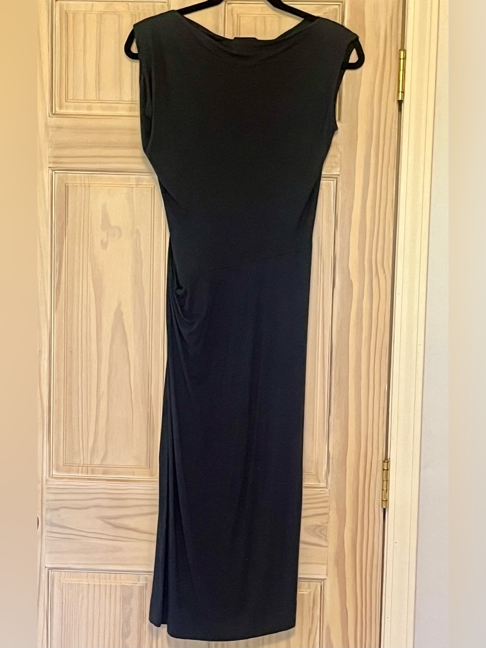 VIVIENNE WESTWOOD DRAPED ASYMMETRICAL NAVY BLUE DRESS
SIZE MEDIUM